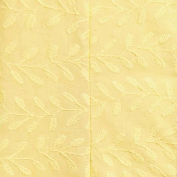 Walking on Sunshine Yellow Button Down Lined Fit and Flare Sundress - Picture 4 of 8